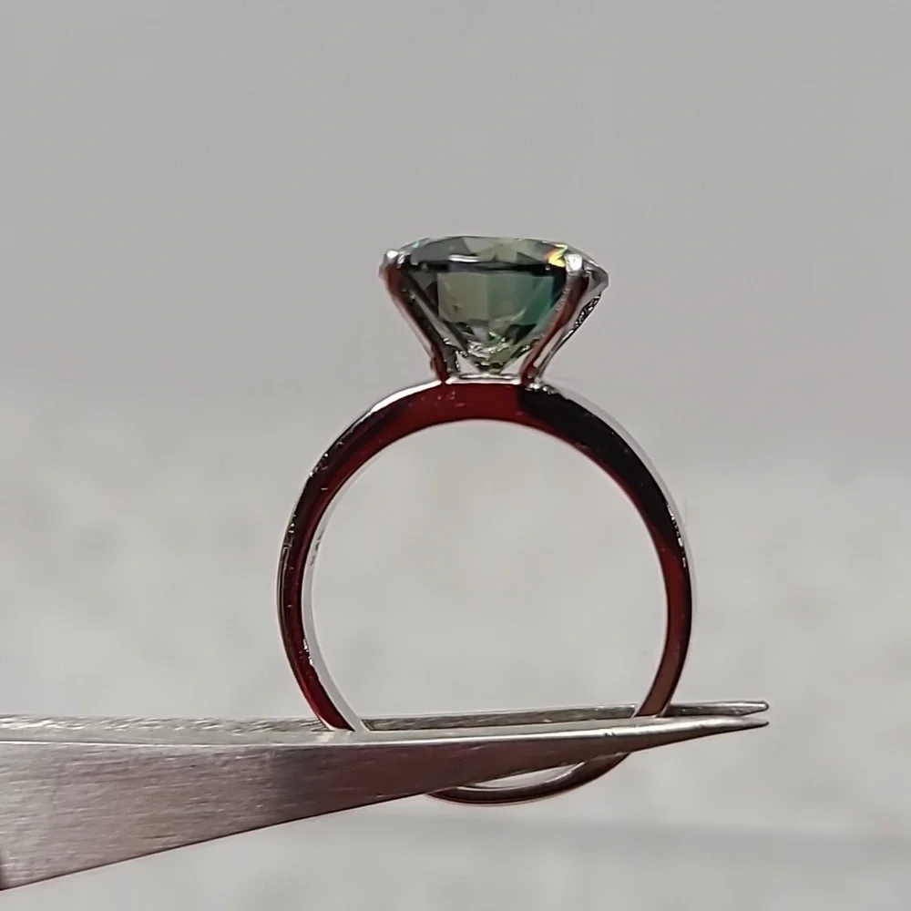 Moissanite 5+ Carat Solitare Ring